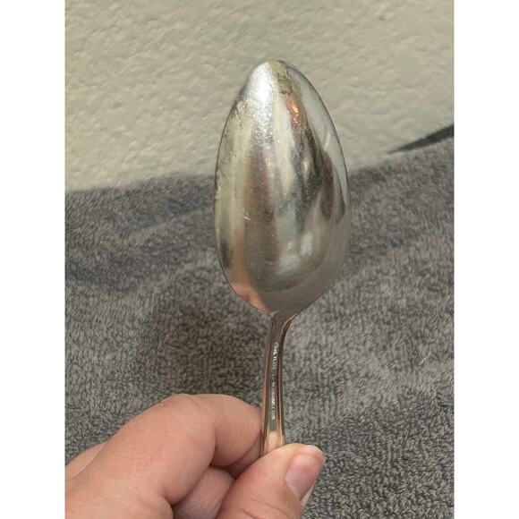 Oneida Tudor Plate Silverware Spoon Vintage - Picture 8 of 8